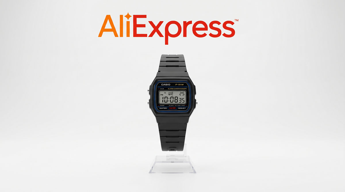 Casio F-91W на AliExpress: посібник покупця для України
